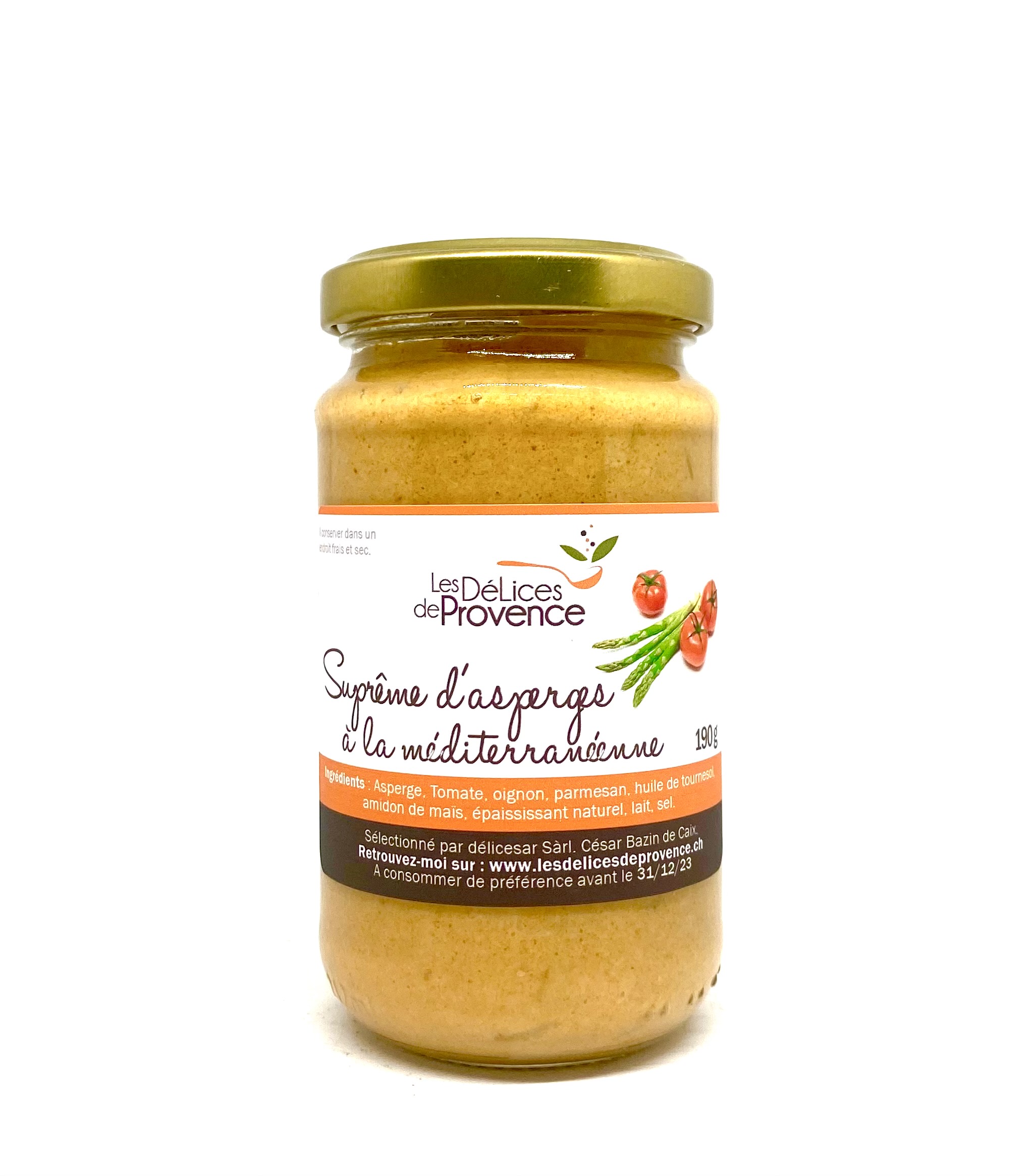 Spargel-Supreme auf mediterrane Art