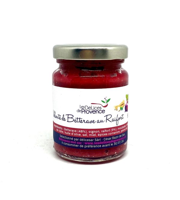 Velouté de betterave au raifort