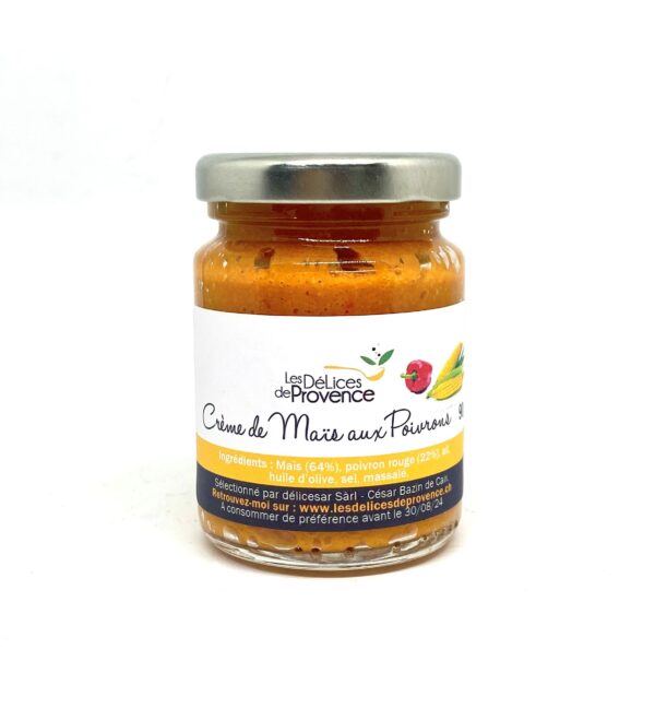 Zuppa di mais e peperoni