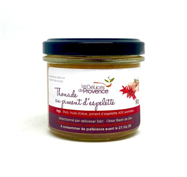 Thonade au piment d'Espelette