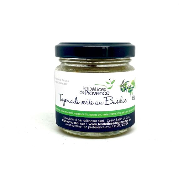 Tapenade verde al basilico