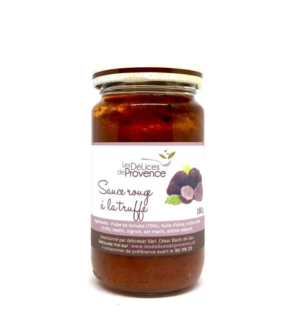 Sauce rouge à la truffe