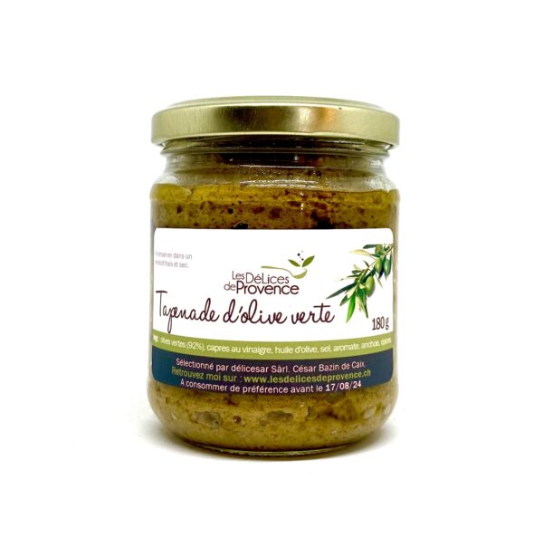 Tapenade di olive verdi