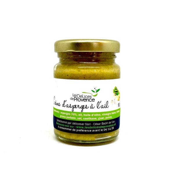 Crema di asparagi all'aglio