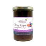 Fig chutney with balsamic vinegar