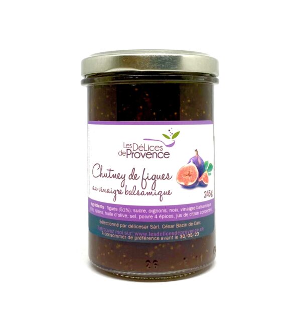 Chutney di fichi all'aceto balsamico
