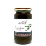 Creme aus schwarzen Oliven