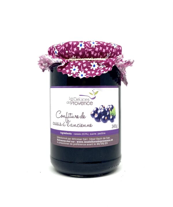 Confiture de Cassis à l'ancienne